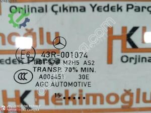 MERCEDES C292 2015 SAĞ ÖN KAPI CAMI 43R-001074