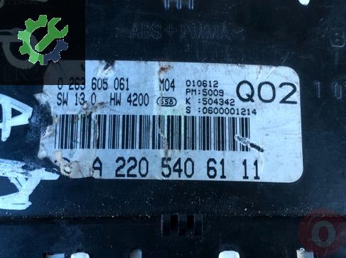 Mercedes CL class W215/S classW220 gosterge saati A220540611