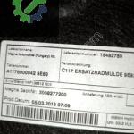 MERCEDES CLA W117 ÇIKMA BAGAJ HALISI A1176900042
