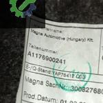 MERCEDES CLA W117 ÇIKMA BAGAJ KAPAK DÖŞEMESİ A1176900241