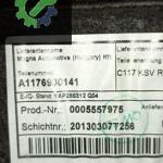MERCEDES CLA W117 ÇIKMA SAĞ BAGAJ DÖŞEMESİ A1176900141