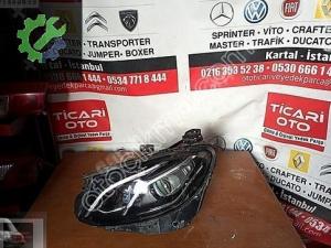 MERCEDES E SERİSİ W213 SOL FAR ORJİNAL ÇIKMA,