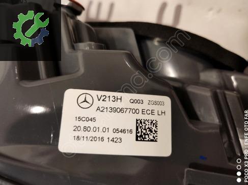 MERCEDES E180 E200 E220 W213 SOL STOP LAMBASI SIFIR ORJİNAL 3