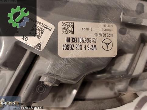 MERCEDES E180 E200 E250 W213 SAĞ STOP ORJİNAL A2139067800