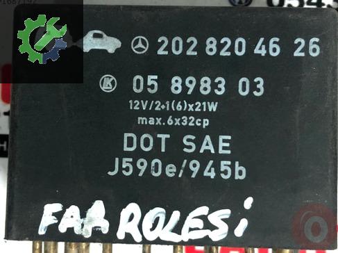 Mercedes far beyni cikma 2028204626 w124/w202/w210
