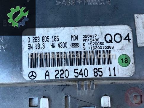 Mercedes-Benz C Serisi Gösterge Paneli 0263605185 çıkma parça