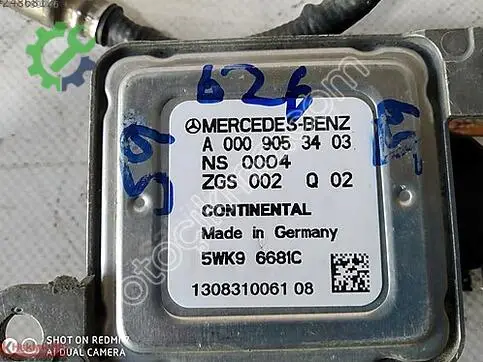 Mercedes-Benz A Serisi Oksijen Sensörü 1308310 çıkma parça
