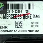 Mercedes on sam beyni 2115453801 cikma orj