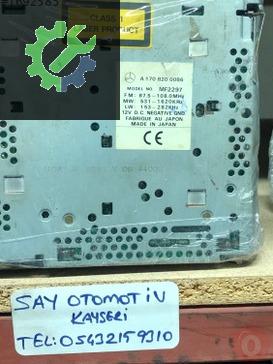 Mercedes orj cikma radyo teyp CD çalar A1708200086