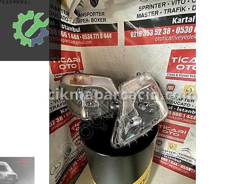Mercedes-Benz Sprinter Sol Ön Far çıkma parça