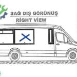 Mercedes Sprinter Sağ Yan Cam Çıkma