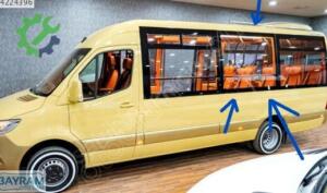 Mercedes Sprinter Orijinal Çıkma Sol Yan Cam