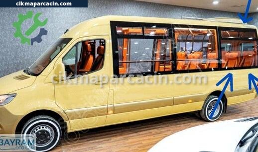 Mercedes-Benz Sprinter Sol Yan Cam çıkma parça