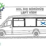 Mercedes Sprinter Çıkma Sol Yan Cam