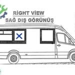 Sağ Yan Cam Mercedes Sprinter Çıkma