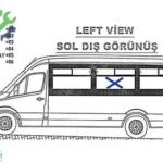 Mercedes Sprinter Çıkma Sol Yan Cam