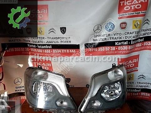 Mercedes-Benz Sprinter Sol Ön Far çıkma parça