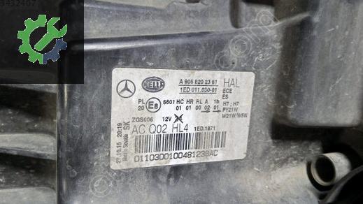 MERCEDES SPRİNTER SOL ÖN FAR