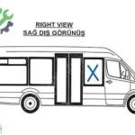 Mercedes Sprinter Sağ Yan Cam Çıkma