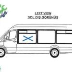 Sol Yan Cam Mercedes Sprinter Çıkma
