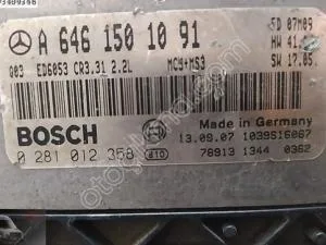 Mercedes Vito W639 Motor beyni A6461501091