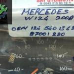 Mercedes W124 200D gösterge saati 1245401348/87001280
