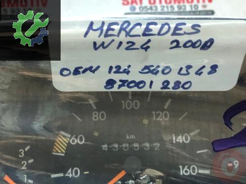 Mercedes W124 200D gösterge saati 1245401348/87001280