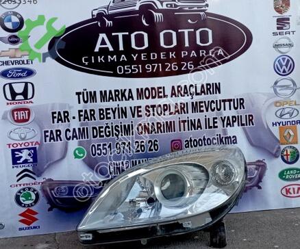Mercedes-Benz A Serisi Far çıkma parça