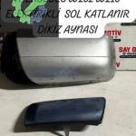 MERCEDES W202 W210 ELEKTİRİKLİ SOL KATLANIR DİKİZ AYNASI
