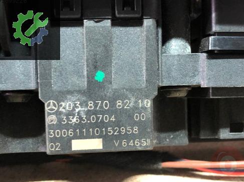 Mercedes w203 merkezi kilit dörtlü düğmesi panel 2038708210/