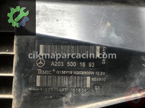 Mercedes-Benz C Serisi Fan A2035400788 çıkma parça