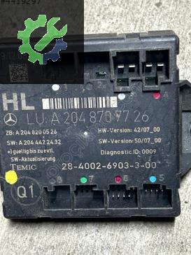 MERCEDES W204 W207 W212 W218 SAĞ SOL ÖN ARKA KAPI BEYNİ