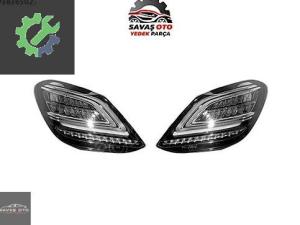 MERCEDES W205 ARKA STOP SAĞ SOL KRİSTAL LEDLİ TAKIM SET 2019+