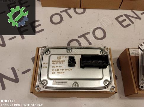 MERCEDES W205 C180 C200 ÇİFT MERCEK LED FAR BEYNİ A2059005110 1