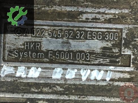 Mercedes w210 cikma fan beyni A0225456232 esg 300