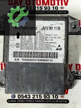 Mercedes-Benz E Serisi Airbag Beyni çıkma parça
