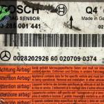 Mercedes w211 Airbag beyni 0285001441