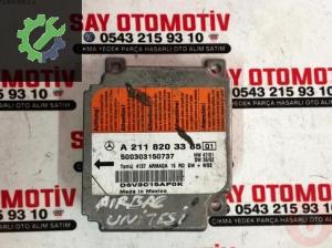 Mercedes w211 cikma Airbag beyni A2118203385
