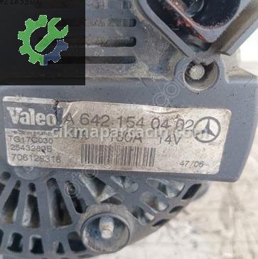 Mercedes-Benz 200 Şarj Dinamosu A6421540402 çıkma parça