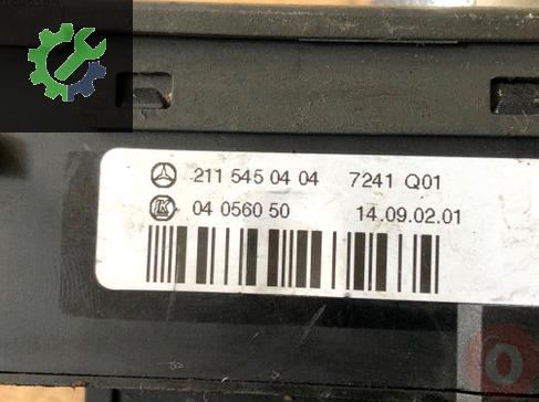 Mercedes w211 far anahtarı cikma 2115450404