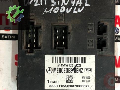 Mercedes w211 sinyal modülü 2115452132