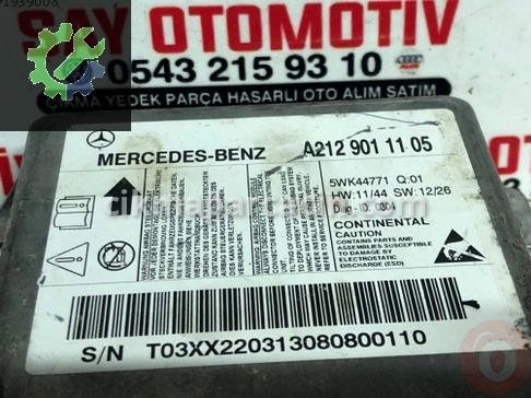 Mercedes-Benz E Serisi Airbag Beyni A2129011105 çıkma parça