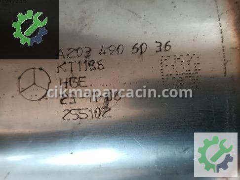 Mercedes-Benz 200 Katalitik Konvertör A2034906036 çıkma parça