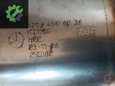 Mercedes-Benz 200 Katalitik Konvertör A2034906036 çıkma parça