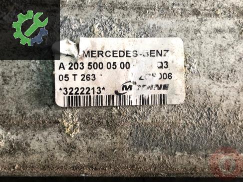 Mercedes W221 W642 ORJİNAL intercol radyatör A2035000500