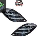 MERCEDES W222 ARKA STOP SAĞ SOL KRİSTAL LEDLİ TAKIM SET 2017+
