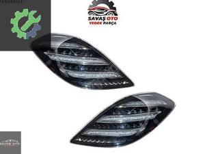 MERCEDES W222 ARKA STOP SAĞ SOL KRİSTAL LEDLİ TAKIM SET 2017+
