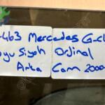 Mercedes G Serisi Arka Cam Çıkma
