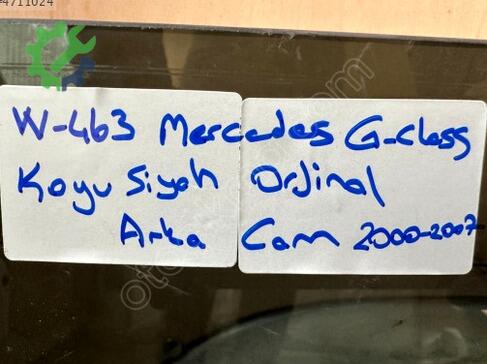 Mercedes G Serisi Arka Cam çıkma parça