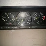mercedes 190 benzinli gösterge